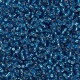 Miyuki rocailles kralen 11/0 - Silver lined capri blue 11-25
